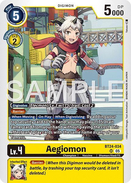 Aegiomon - Time Stranger (BT-24)