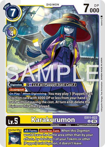 Karakurumon - Dawn of Liberator (EX-11)