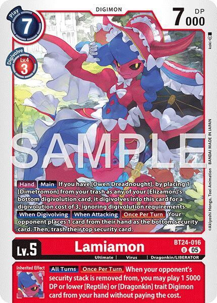 Lamiamon - Time Stranger (BT-24)