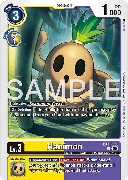 Hanimon - Dawn of Liberator (EX-11)