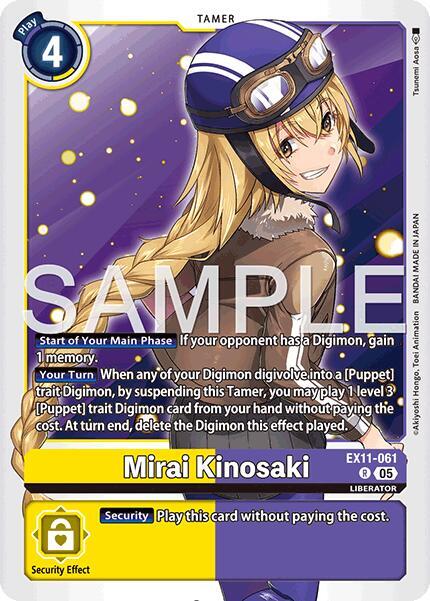 Mirai Kinosaki - Dawn of Liberator (EX-11)