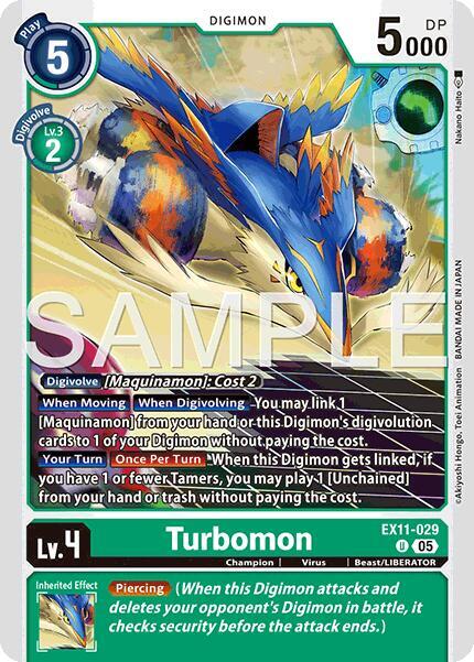 Turbomon - Dawn of Liberator (EX-11)