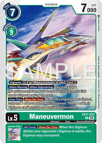 Maneuvermon - Dawn of Liberator (EX-11)