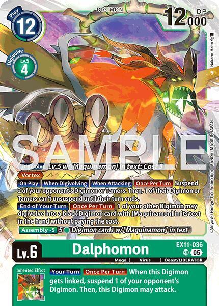 Dalphomon - Dawn of Liberator (EX-11)