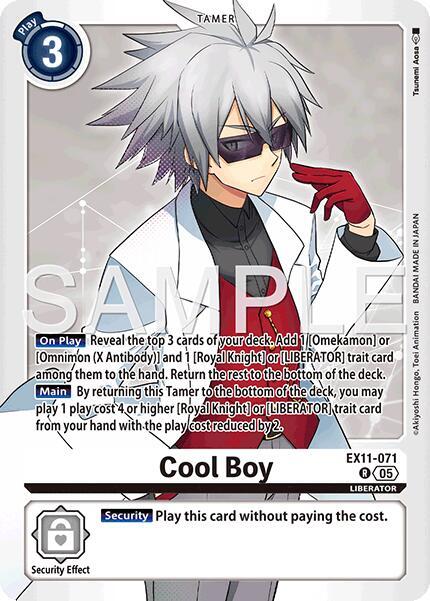 Cool Boy - Dawn of Liberator (EX-11)