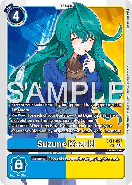Suzune Kazuki - Dawn of Liberator (EX-11)