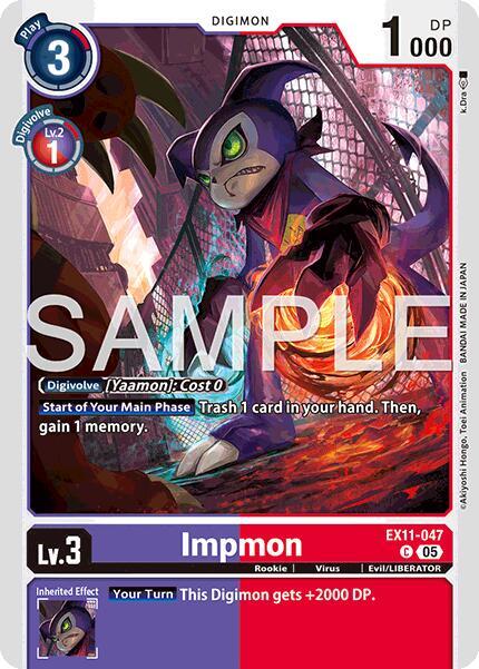 Impmon - Dawn of Liberator (EX-11)