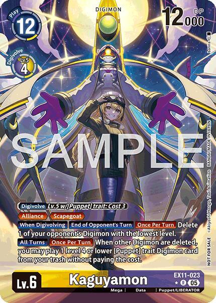 Kaguyamon (Box Topper) - Dawn of Liberator (EX-11)