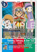 Tommy, Takuya, & Zoe - Advanced Booster Digimon Generation (AD-01)