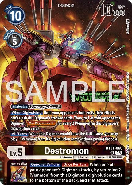 Destromon (Evolution Cup 2026 Vol. 1 Participant) - World Convergence (BT-21)