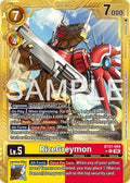 RizeGreymon - BT21-044 (Gold Border) - Advanced Booster Digimon Generation (AD-01)