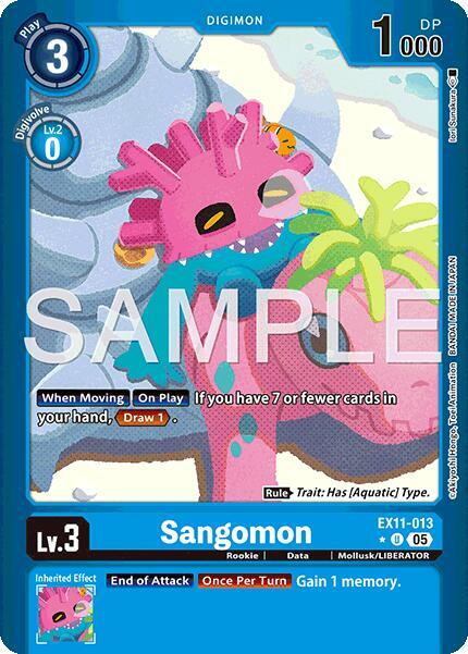 Sangomon (Limited Foil) - Dawn of Liberator (EX-11)