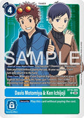 Davis Motomiya & Ken Ichijoji (Reprint) - Advanced Booster Digimon Generation (AD-01)