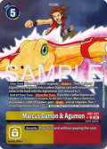 Marcus Damon & Agumon (Alternate Art) - Advanced Booster Digimon Generation (AD-01)