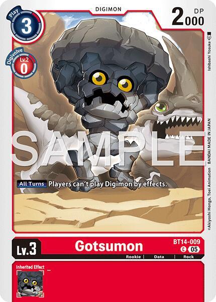 Gotsumon (Reprint) - Advanced Booster Digimon Generation (AD-01)