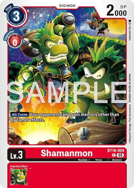 Shamanmon (Reprint) - Advanced Booster Digimon Generation (AD-01)