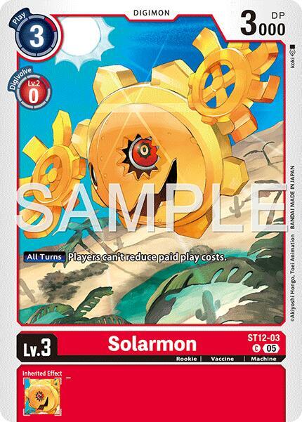 Solarmon (Reprint) - Advanced Booster Digimon Generation (AD-01)