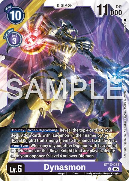 Dynasmon - BT13-087 (Reprint) - Advanced Booster Digimon Generation (AD-01)