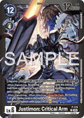 Justimon: Critical Arm - Limited Card Pack -Another Knight- (LM-07)