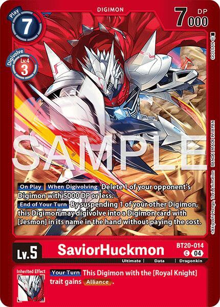 SaviorHuckmon - Limited Card Pack -Another Knight- (LM-07)