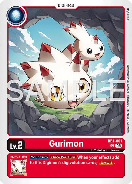 Gurimon (Reprint) - Advanced Booster Digimon Generation (AD-01)