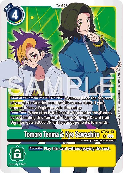 Tomoro Tenma & Kyo Sawashiro - Starter Deck 23: Beatbreak (ST-23)