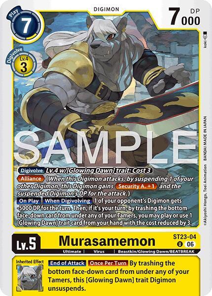 Murasamemon - Starter Deck 23: Beatbreak (ST-23)