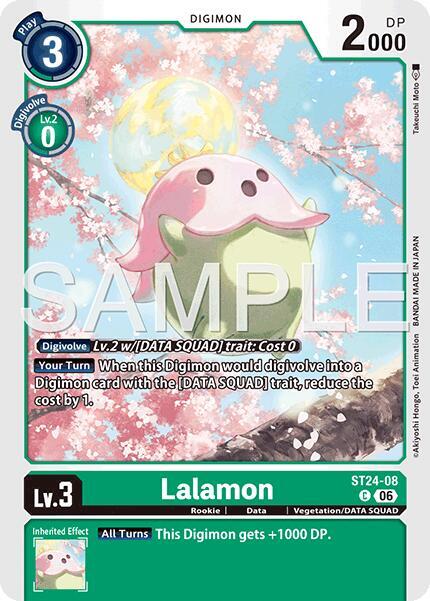 Lalamon - Starter Deck 24: Data Squad (ST-24)