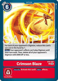 Crimson Blaze (Reprint) - Advanced Booster Digimon Generation (AD-01)