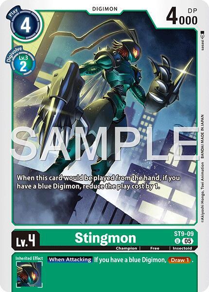 Stingmon - ST9-09 (Reprint) - Advanced Booster Digimon Generation (AD-01)