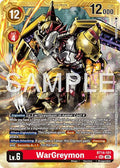WarGreymon - BT14-101 (Gold Border) - Advanced Booster Digimon Generation (AD-01)