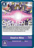 Dead or Alive (Reprint) - Advanced Booster Digimon Generation (AD-01)