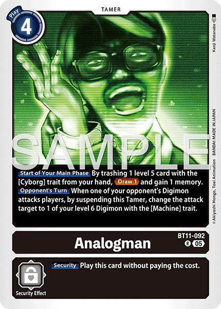 Analogman (Reprint) - Advanced Booster Digimon Generation (AD-01)