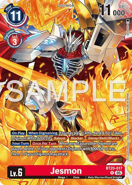 Jesmon (Reprint) - Advanced Booster Digimon Generation (AD-01)