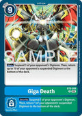 Giga Death (Reprint) - Advanced Booster Digimon Generation (AD-01)