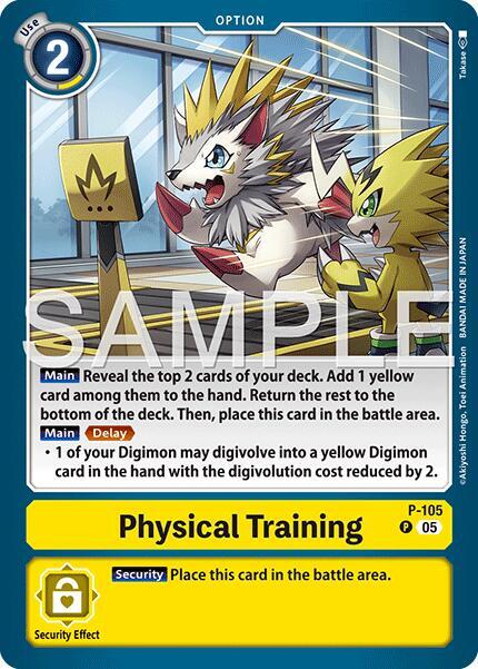 Physical Training (Reprint) - Advanced Booster Digimon Generation (AD-01)