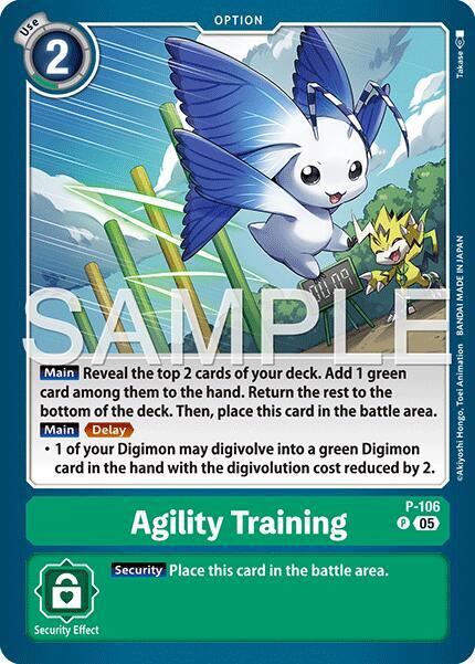 Agility Training (Reprint) - Advanced Booster Digimon Generation (AD-01)