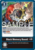 Black Memory Boost! (Reprint) - Advanced Booster Digimon Generation (AD-01)