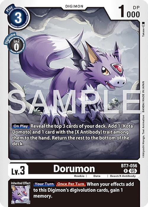 Dorumon (Reprint) - Advanced Booster Digimon Generation (AD-01)