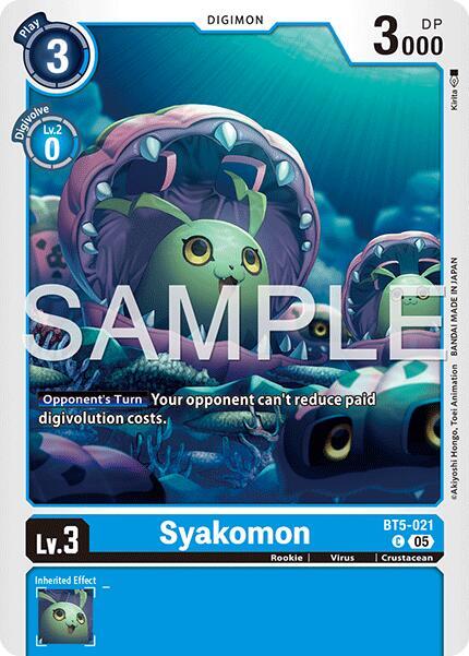 Syakomon (Reprint) - Advanced Booster Digimon Generation (AD-01)