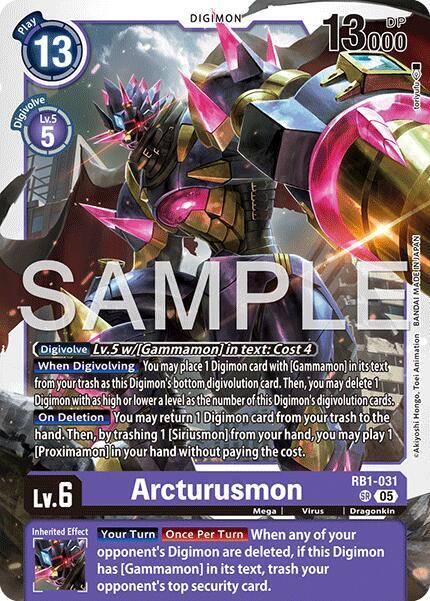 Arcturusmon (Reprint) - Advanced Booster Digimon Generation (AD-01)