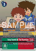 Izzy Izumi & Tai Kamiya (Alternate Art) - Advanced Booster Digimon Generation (AD-01)