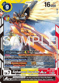 Alphamon: Ouryuken ACE (Reprint) - Advanced Booster Digimon Generation (AD-01)