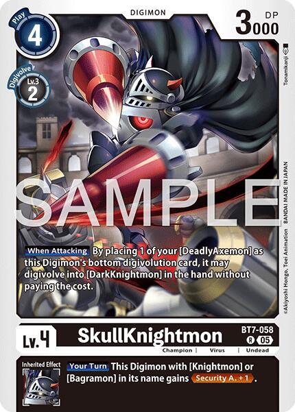 SkullKnightmon (Reprint) - Advanced Booster Digimon Generation (AD-01)