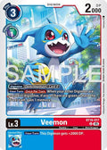 Veemon - BT16-017 (Reprint) - Advanced Booster Digimon Generation (AD-01)