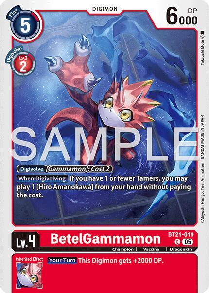 BetelGammamon - BT21-019 (Reprint) - Advanced Booster Digimon Generation (AD-01)