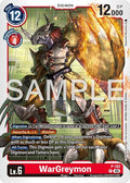 WarGreymon - P-182 (Reprint) - Advanced Booster Digimon Generation (AD-01)