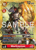 WarGreymon - P-182 (Gold Border) - Advanced Booster Digimon Generation (AD-01)