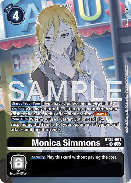 Monica Simmons (Alternate Art) - Dual Revolution (BT-25)
