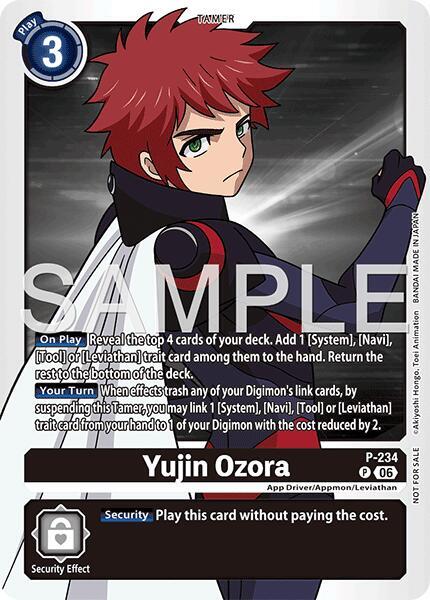 Yujin Ozora (Store Tournament 2026 Vol. 2 Participation Pack) - Digimon Promotion Cards (D-PR)